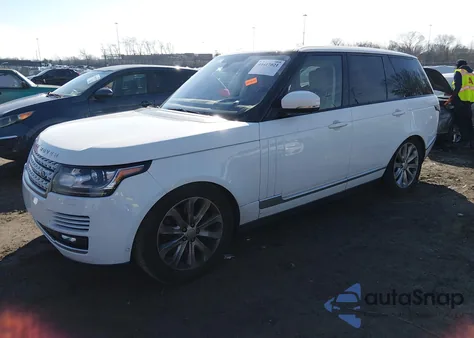 2016 Land Rover Range Rover 3.0L V6 Supercharged Hse z USA, uszkodzony, nr VIN SALGS2VF0GA278962